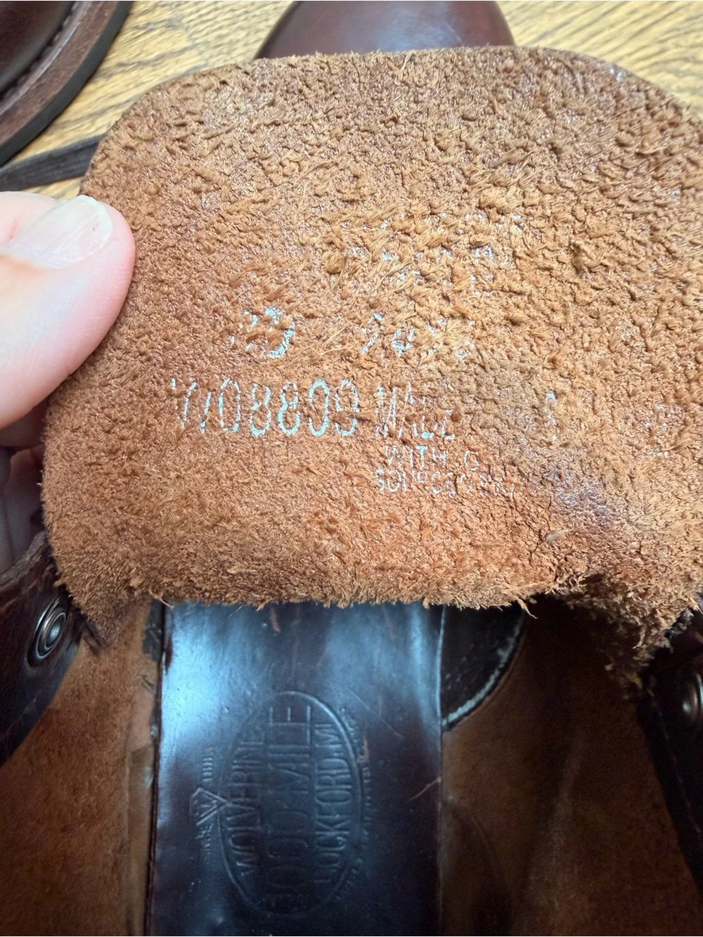 Wolverine 1000 Miles Vibram Men’s Brown Leather Lace-Up Boots
